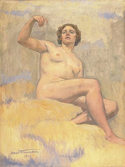 فتاة في السحب رقم 3 ن بواسطة ألبرت مينشين